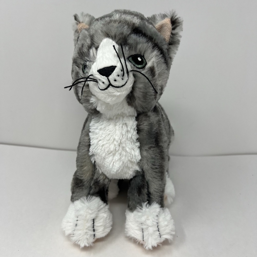 IKEA Cat Plush Lilleplutt Gray Striped Kitten Kitty Stuffed Animal Soft Toy Gift - Picture 9 of 14